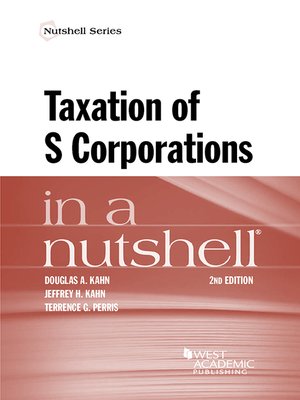 cover image of Taxation of S Corporations in a Nutshell